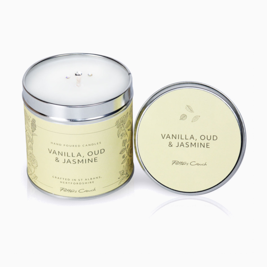 Potters Crouch Vanilla Oud & Jasmine Wellness Candle