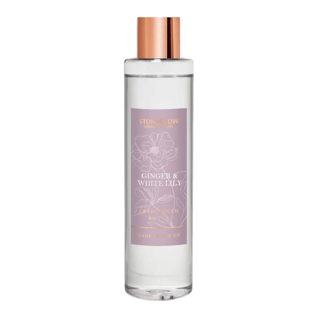 Stoneglow Ginger & White Lily Reed Diffuser Refill 200ml