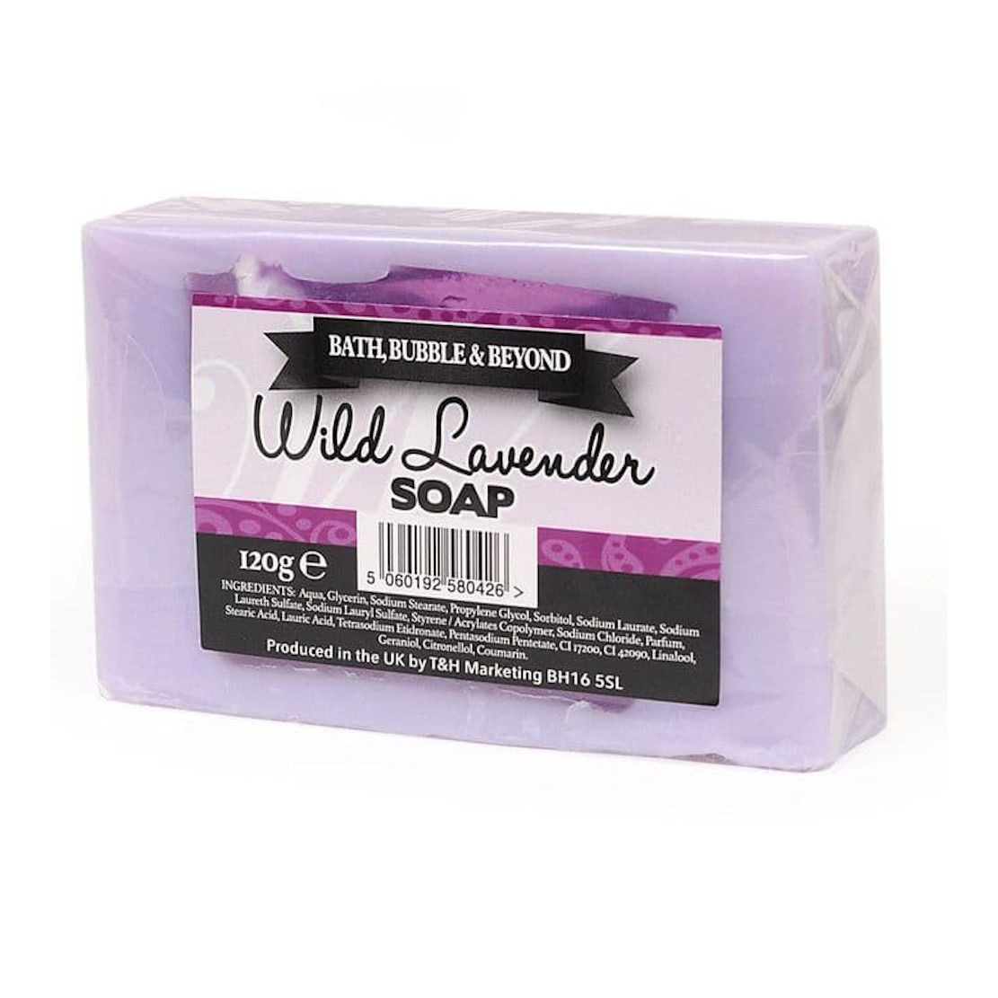 Bath Bubble and Beyond Wild Lavender Glycerin Soap 120g