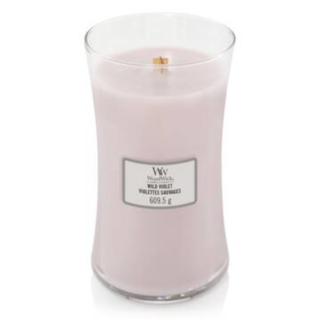 Woodwick Wild Violet Large Jar Candle