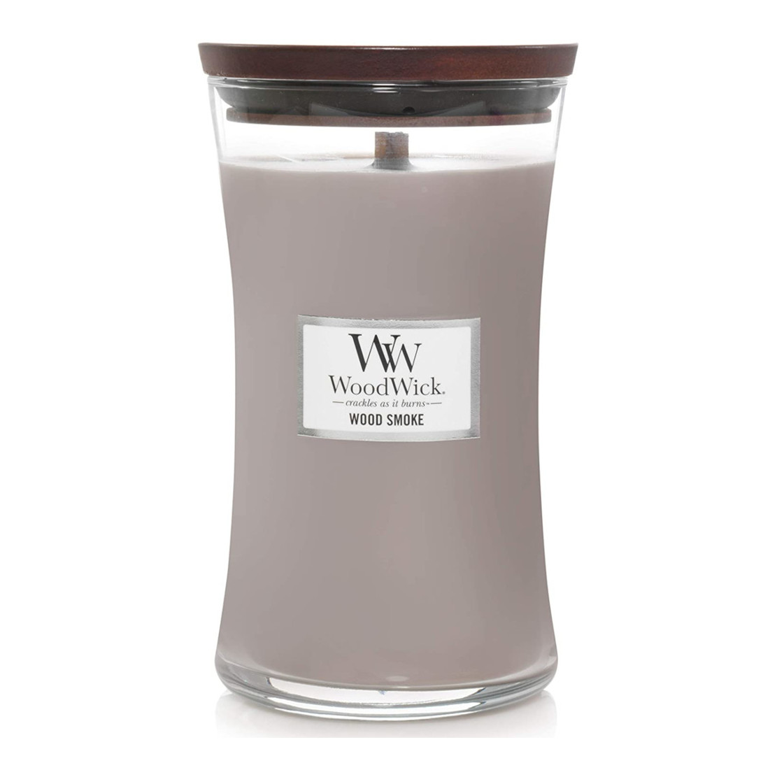 Woodwick Wood Smoke Large Jar Candle