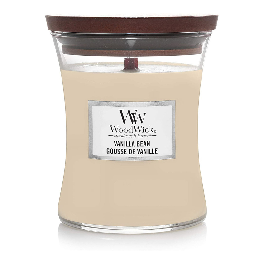 Woodwick Vanilla Bean Medium Jar Candle