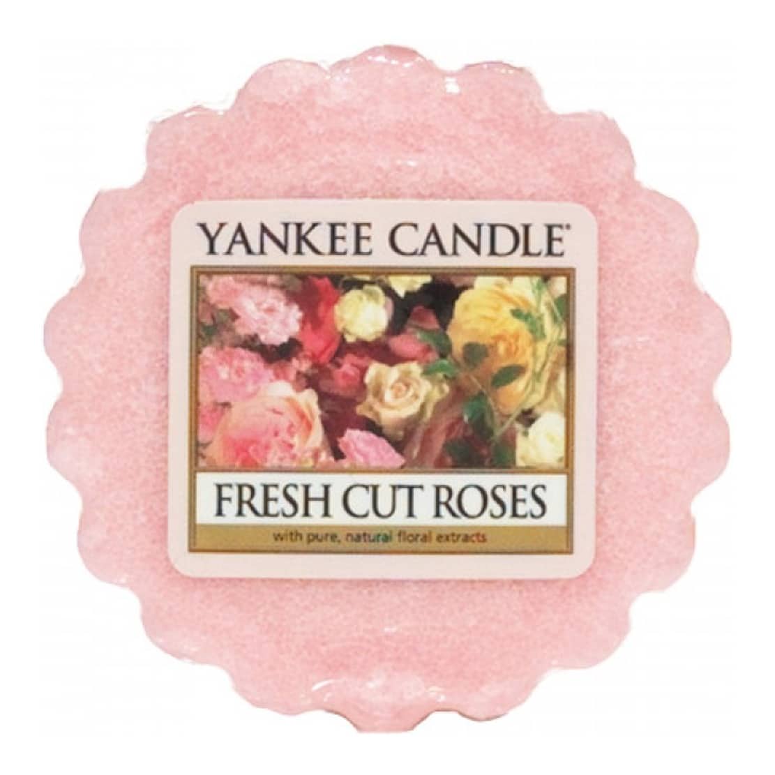 Yankee Candle Fresh Cut Roses Wax Melt Tart