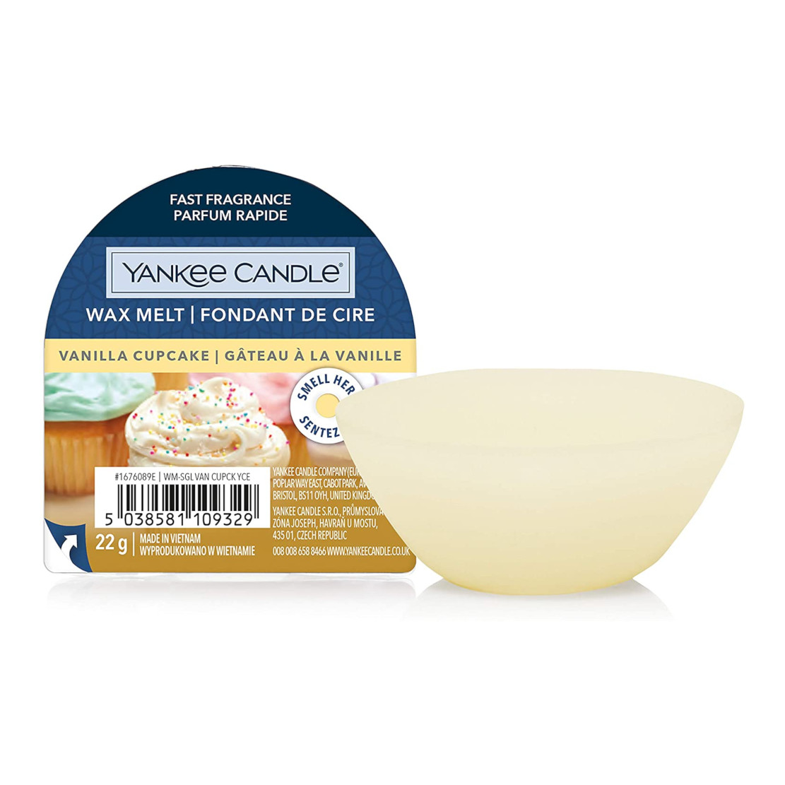 Yankee Candle Vanilla Cupcake Wax Melt