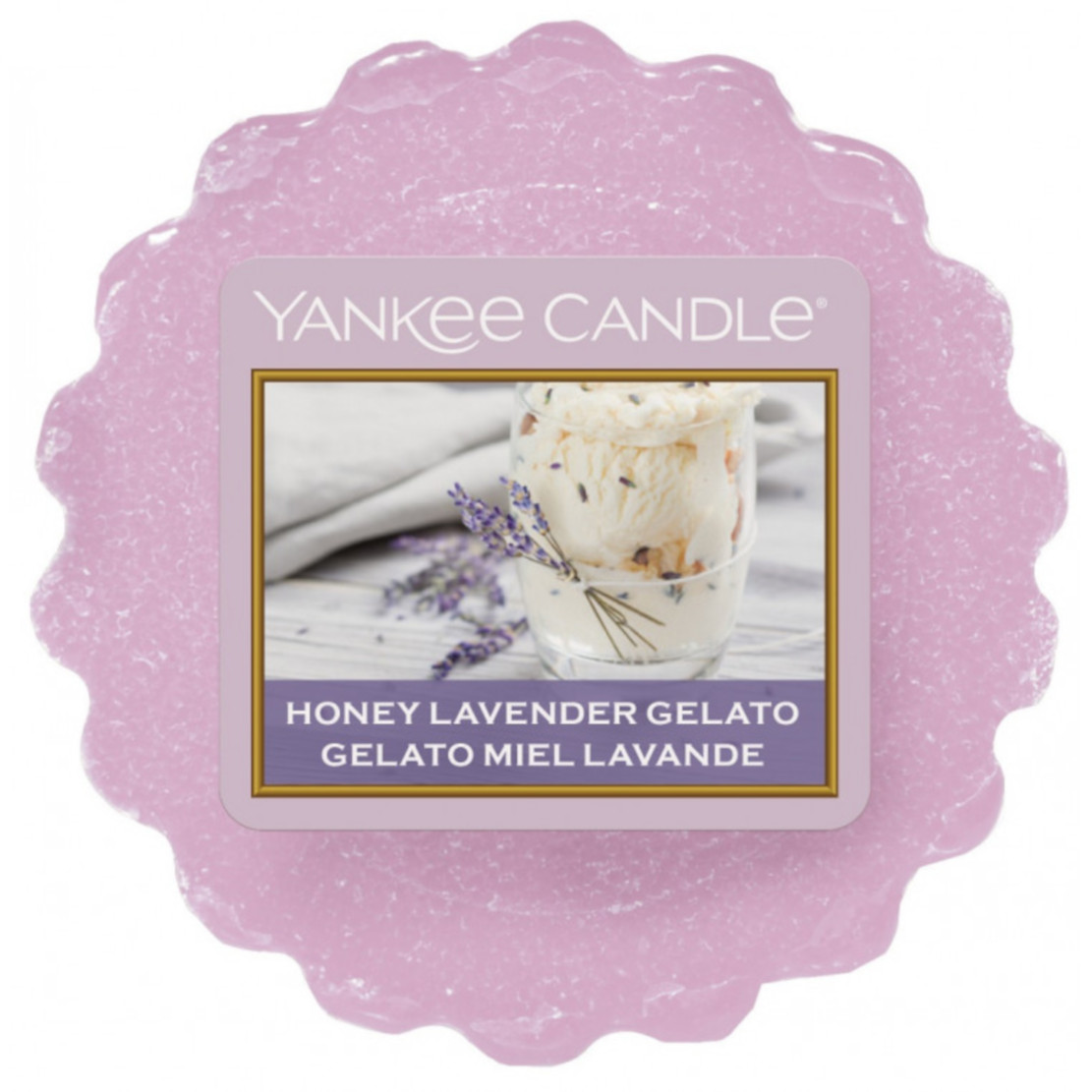 Yankee Candle Honey Lavender Gelato Wax Melt Tart